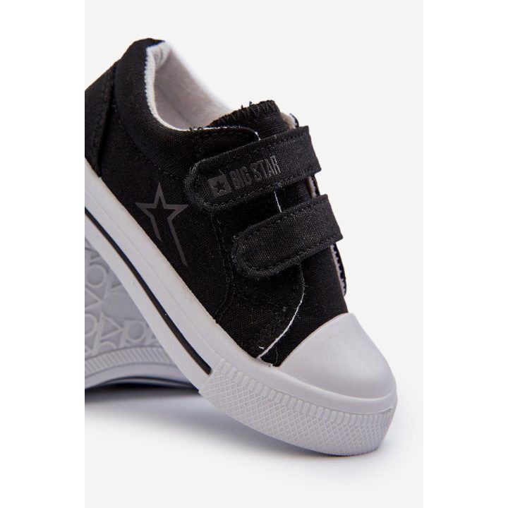 Vaikiški Velcro tipo bateliai Big Star juodi BIG STAR SHOES