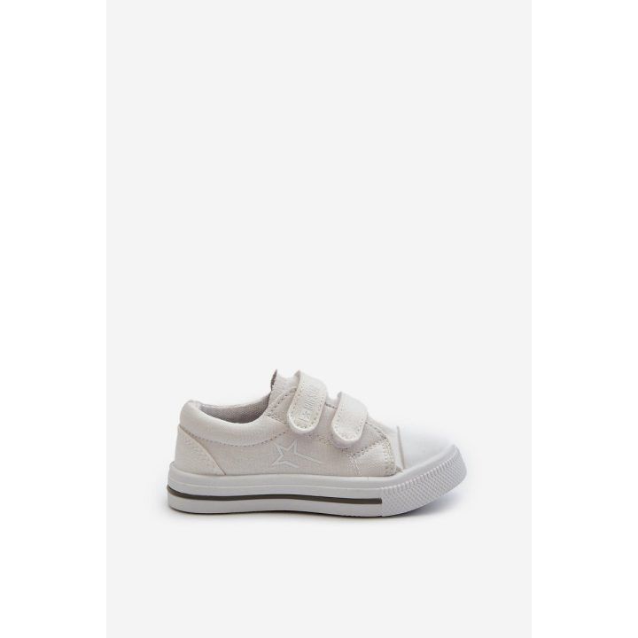 Vaikiški Velcro sportbačiai Big Star Balti BIG STAR SHOES