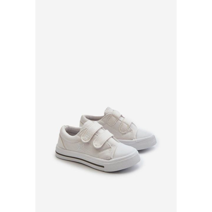Vaikiški Velcro sportbačiai Big Star Balti BIG STAR SHOES