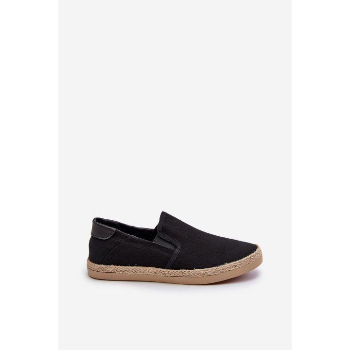 Vyriškos espadrilės juodos Fenen EVENTO