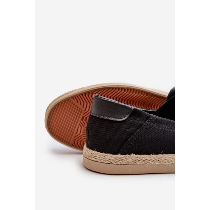 Vyriškos espadrilės juodos Fenen EVENTO
