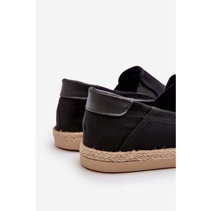 Vyriškos espadrilės juodos Fenen EVENTO