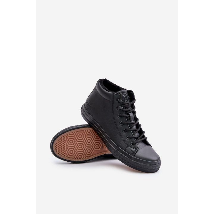 Vyriški briaunoti juodos spalvos bateliai Big Star BIG STAR SHOES