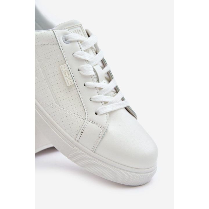 Vyriški kedai iš eko odos Big Star balti BIG STAR SHOES