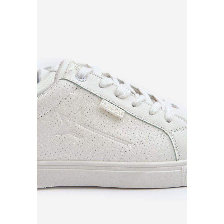 Vyriški kedai iš eko odos Big Star balti BIG STAR SHOES
