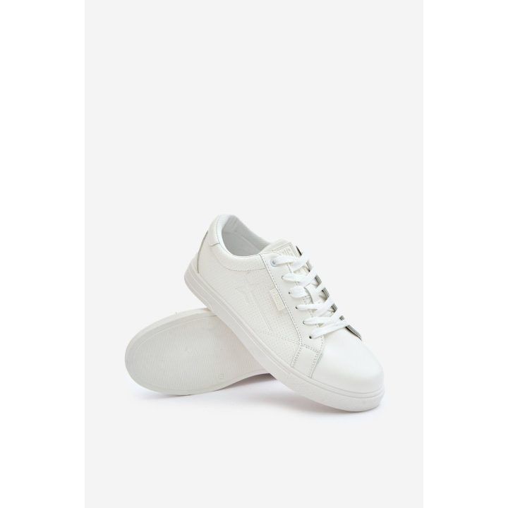 Vyriški kedai iš eko odos Big Star balti BIG STAR SHOES
