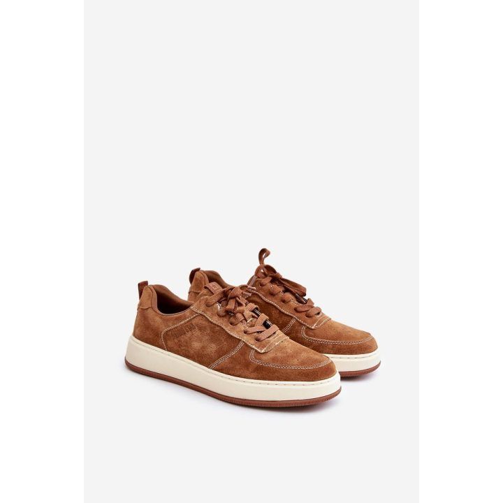 Vyriški kedai su platforma iš zomšos Big Star rudi BIG STAR SHOES