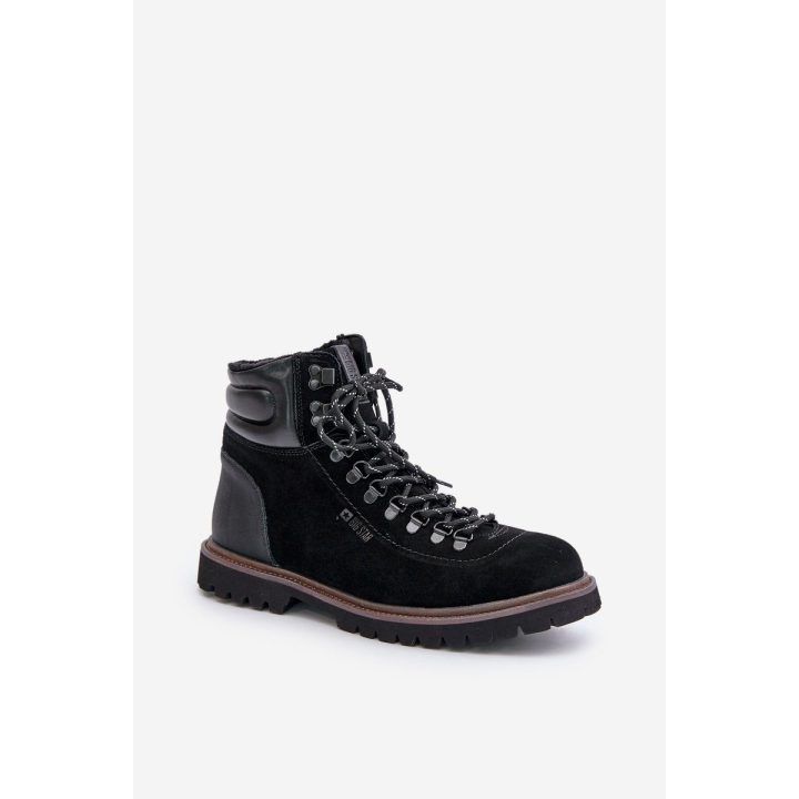 Vyriški juodi zomšiniai šilti batai Big Star BIG STAR SHOES