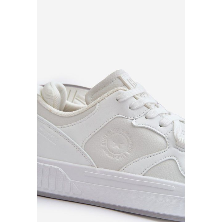 Vyriški sportbačiai iš eko odos Big Star balti BIG STAR SHOES
