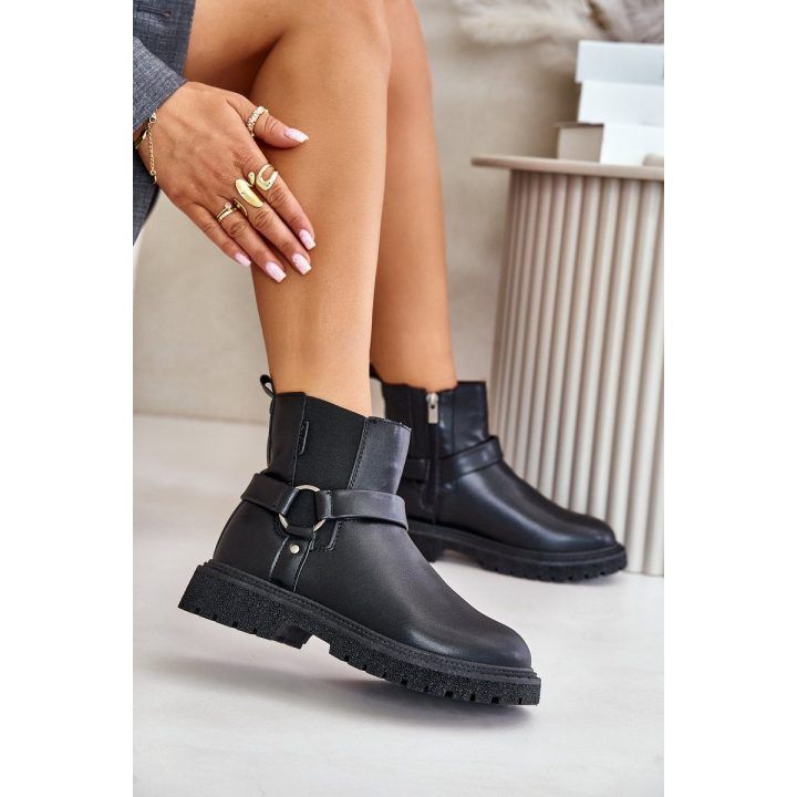 Aulinukai juodi BIG STAR SHOES