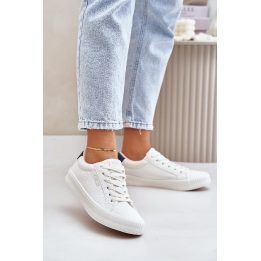 Šilti moteriški Big Star bateliai, balti BIG STAR SHOES