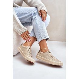 Šilti moteriški sportbačiai Big Star smėliniai BIG STAR SHOES