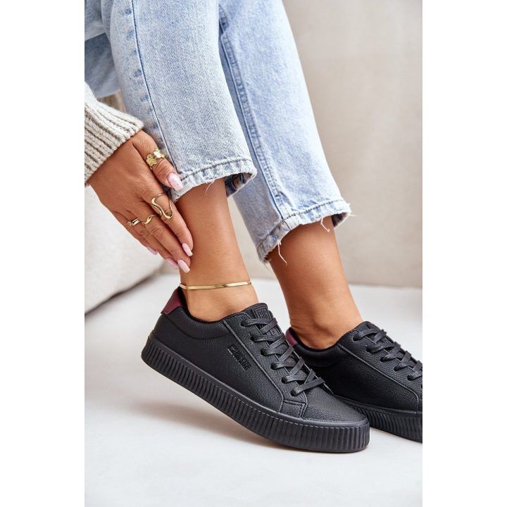 Moteriški šilti kedai Big Star juodi BIG STAR SHOES