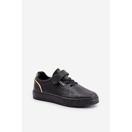 sportbačiai iš eko odos ir užsegimu velcro Big Star Juodi BIG STAR SHOES