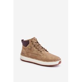 Laisvuokinti vyriški batai Big Star Hi-Poly sistema ruda BIG STAR SHOES