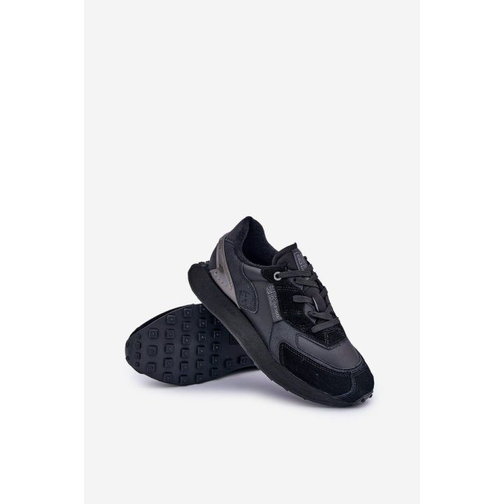 Vyriški odiniai sportbačiai Big Star OO174297 Hi-Poly System juodi BIG STAR SHOES