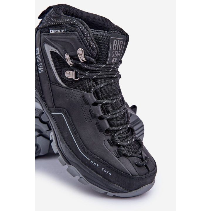 Vyrų žygio batai Big Star OO174341 juodi BIG STAR SHOES