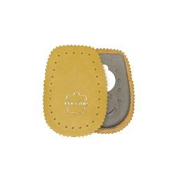 Kulno įklotai Coccine Heel Pad Cork and Leather Peccary“ COCCINE