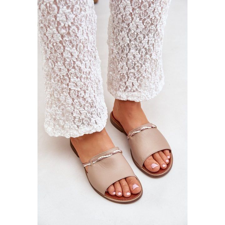 Odinės basutės tamsiai smėlio spalvos Shoes BOTO