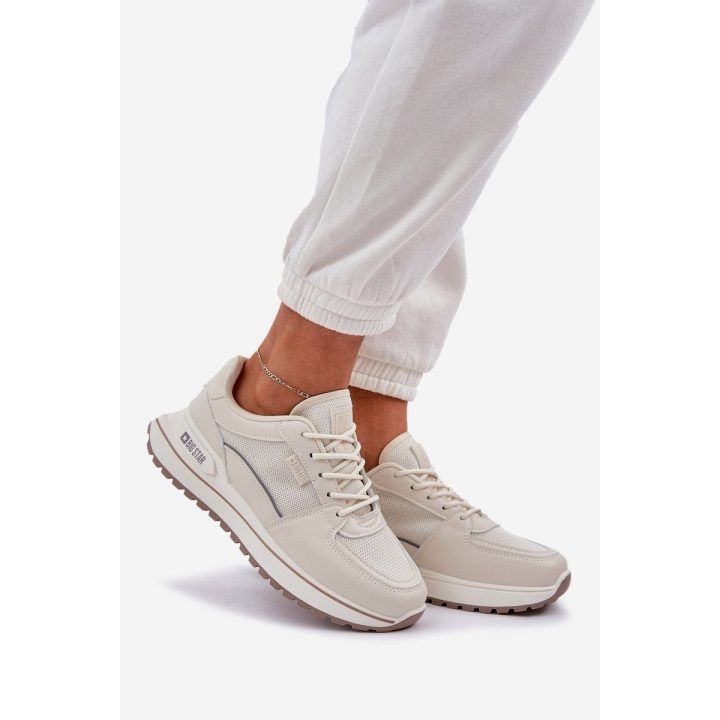 Moteriški sportbačiai Big Star šviesiai smėliniai BIG STAR SHOES