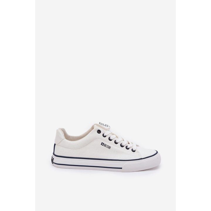 Vyriški laisvalaikio sportbačiai Big Star balti BIG STAR SHOES