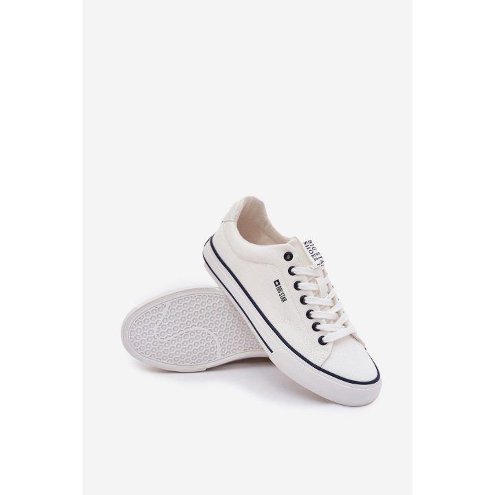 Vyriški laisvalaikio sportbačiai Big Star balti BIG STAR SHOES