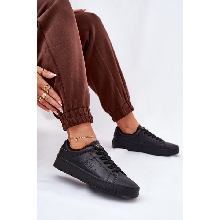 Moteriški juodi eko odos sportbačiai Big Star BIG STAR SHOES