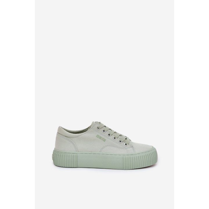 Moteriški audinio sportbačiai Big Star žali BIG STAR SHOES