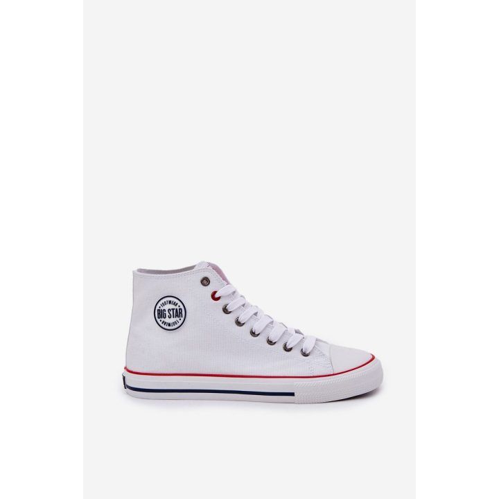 Vyriški balti audinio sportbačiai Big Star BIG STAR SHOES