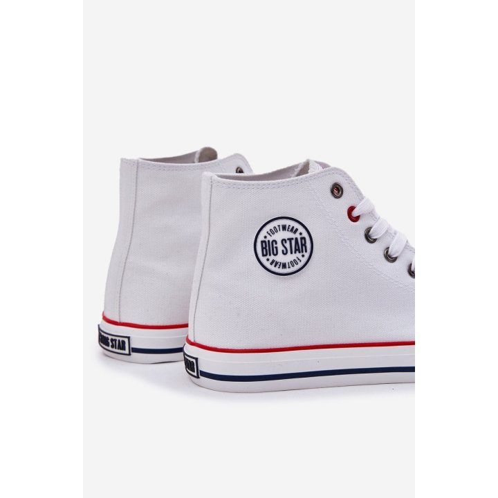 Vyriški balti audinio sportbačiai Big Star BIG STAR SHOES