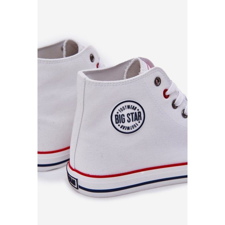 Vyriški balti audinio sportbačiai Big Star BIG STAR SHOES
