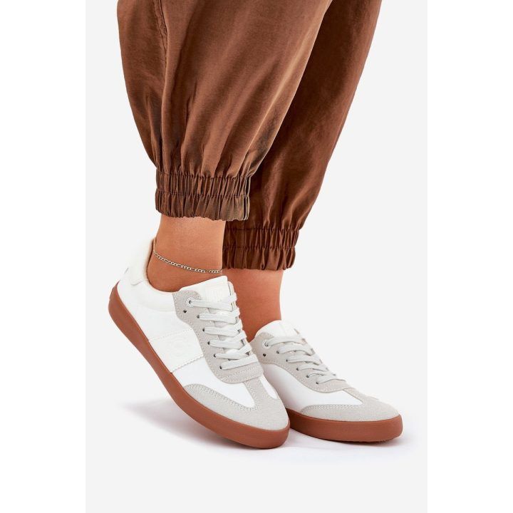 Sportbačiai moterims balti pilki Big Star BIG STAR SHOES