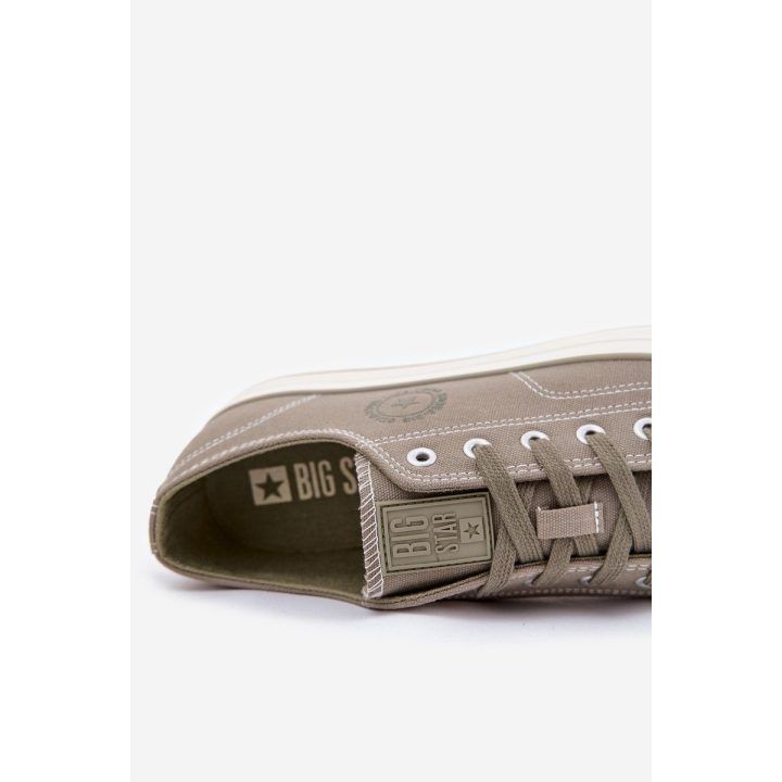 Sportbačiai vyriški žali su platforma Big Star BIG STAR SHOES