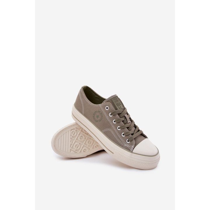 Sportbačiai vyriški žali su platforma Big Star BIG STAR SHOES