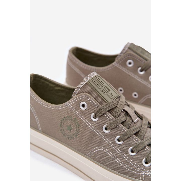 Sportbačiai vyriški žali su platforma Big Star BIG STAR SHOES