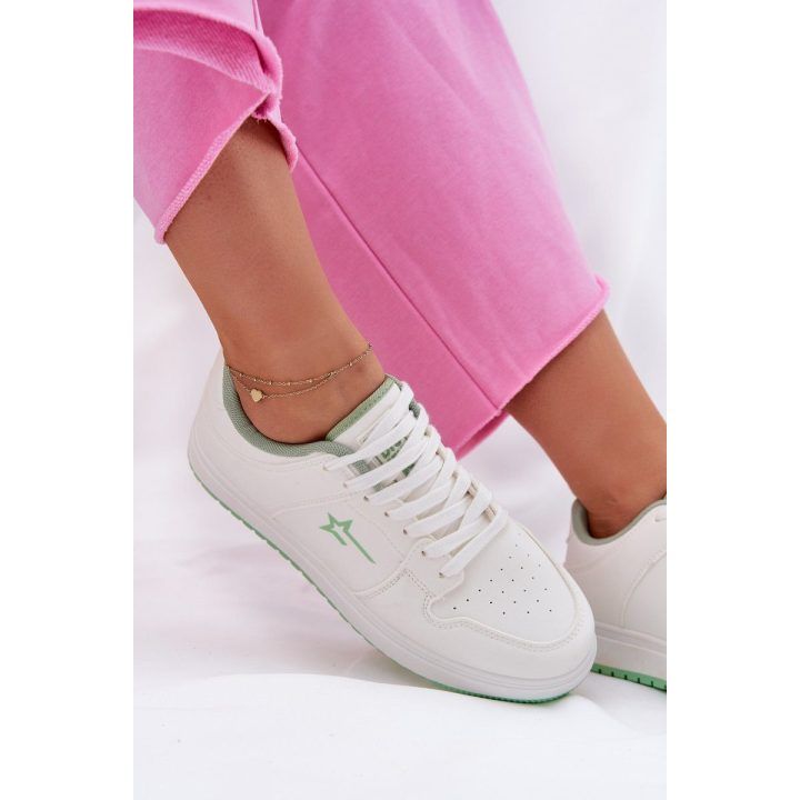 Sportbačiai moterims balti Big Star patogūs kasdienai BIG STAR SHOES