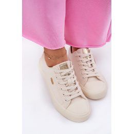 Moteriški kedai iš audinio smėlio spalvos BIG STAR SHOES
