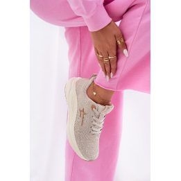 Sportbačiai moterims smėlio spalvos Big Star BIG STAR SHOES