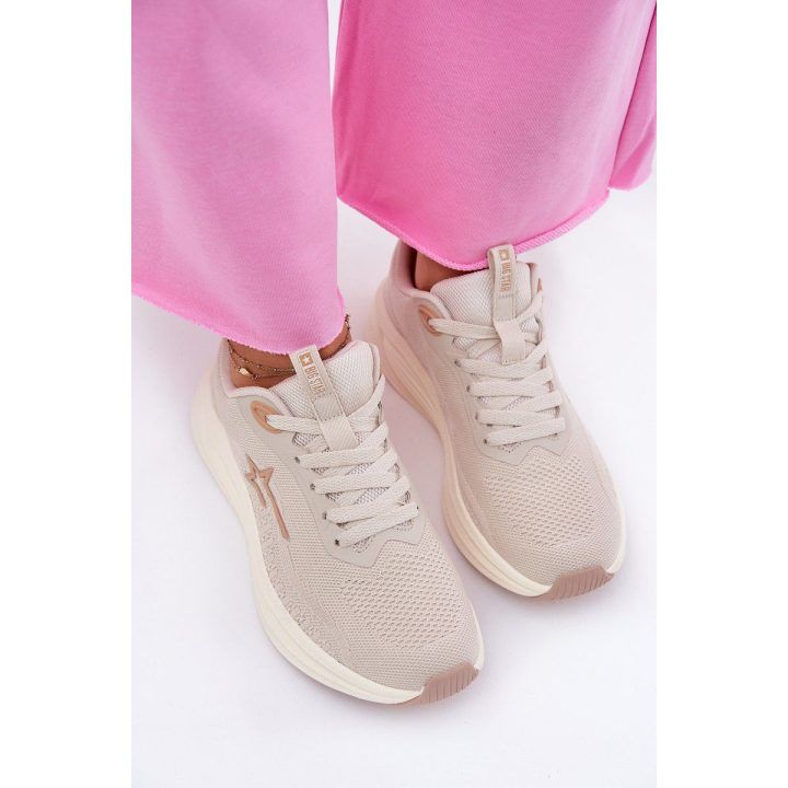 Sportbačiai moterims smėlio spalvos Big Star BIG STAR SHOES