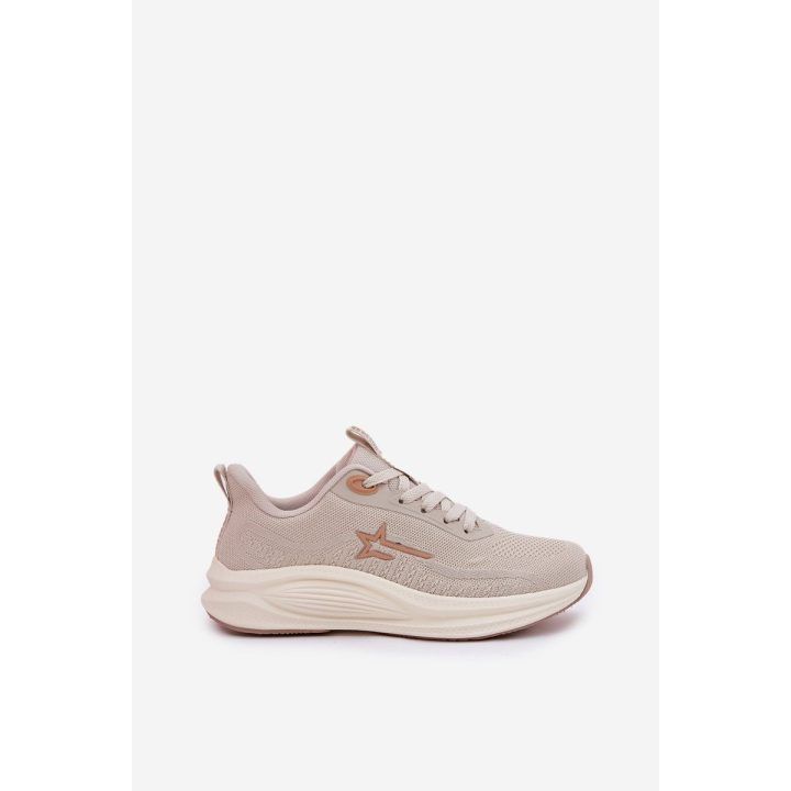 Sportbačiai moterims smėlio spalvos Big Star BIG STAR SHOES
