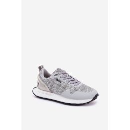 Sportbačiai vyrams pilki su platforma Big Star BIG STAR SHOES
