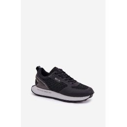 Sportbačiai vyrams juodi su platforma Big Star BIG STAR SHOES