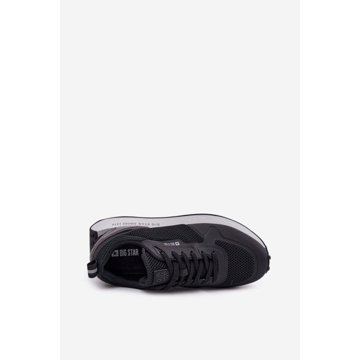 Sportbačiai vyrams juodi su platforma Big Star BIG STAR SHOES