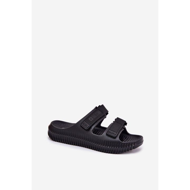 Šlepetės moterims su lipuku juodos Big Star BIG STAR SHOES