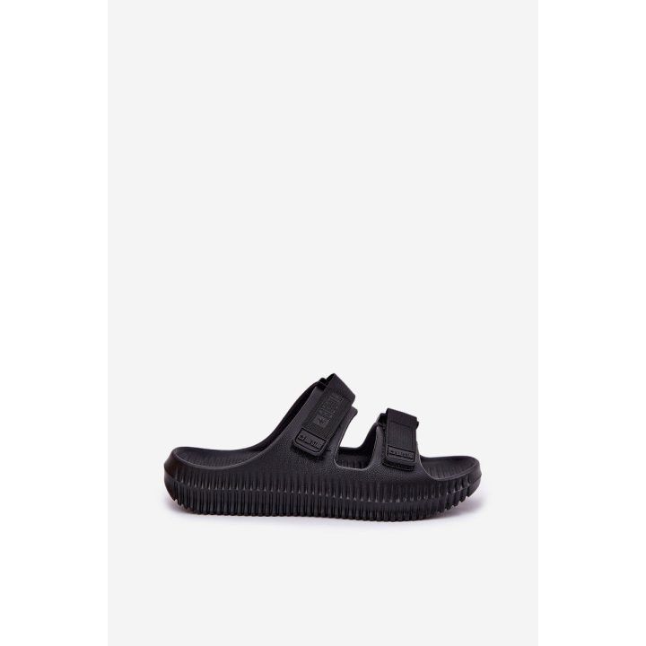 Šlepetės moterims su lipuku juodos Big Star BIG STAR SHOES