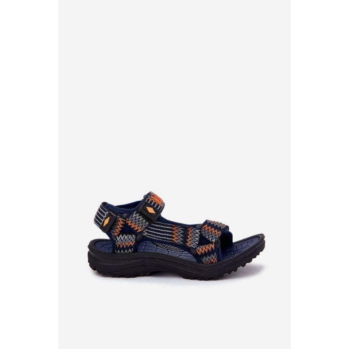 Tamsiai mėlynos patogios vasarinės basutės vaikams LEE COOPER