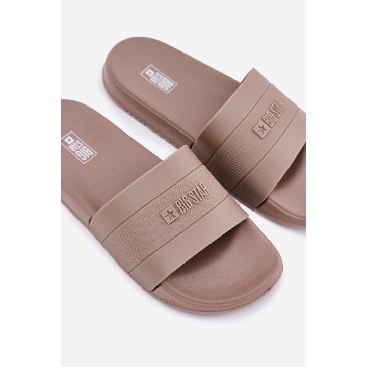 Lengvos tamsiai mėlynos šlepetės vyrams BIG STAR SHOES