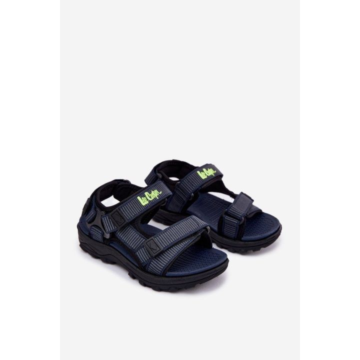 Vaikiškos tamsiai mėlynos vasarinės sandalės LEE COOPER