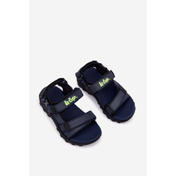 Vaikiškos tamsiai mėlynos vasarinės sandalės LEE COOPER