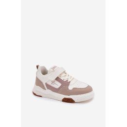 Vaikiški smėlio spalvos lengvi sportiniai bateliai BIG STAR SHOES